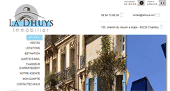 Desktop Screenshot of ladhuys.com