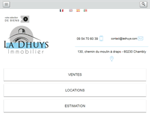 Tablet Screenshot of ladhuys.com